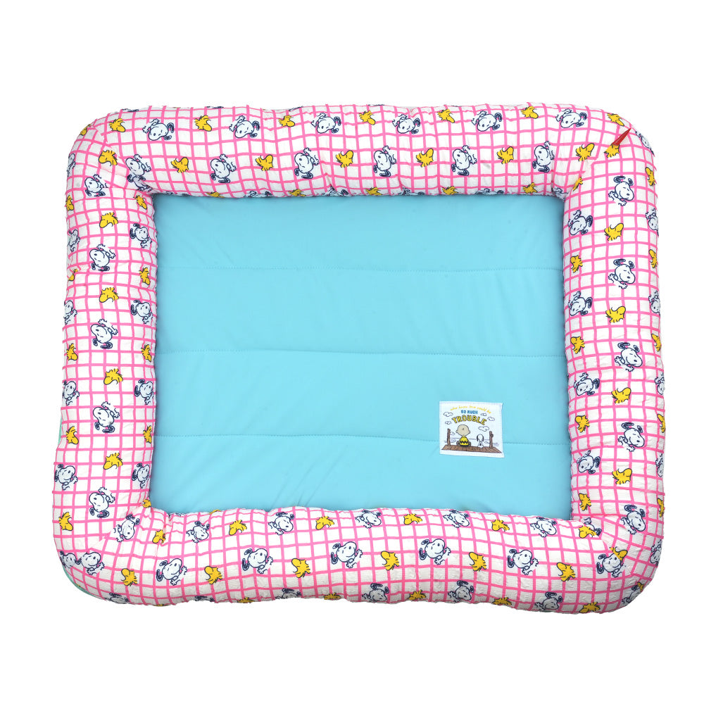 Peanuts Summer Check Cool Flat Bed