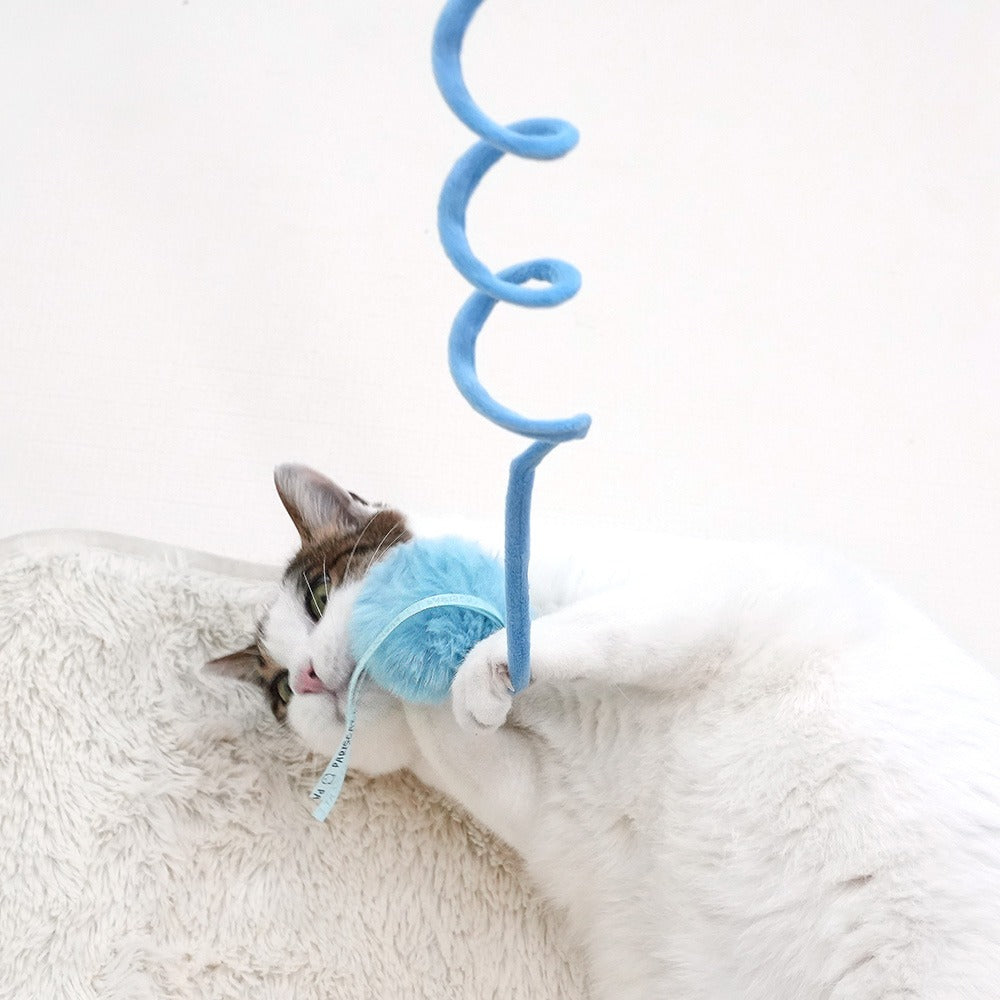 Spring Ball Cat Toy