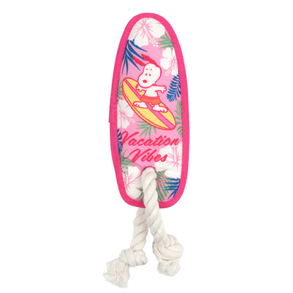 Peanuts Surfing Board Rope Toy