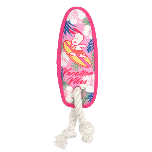 Peanuts Surfing Board Rope Toy