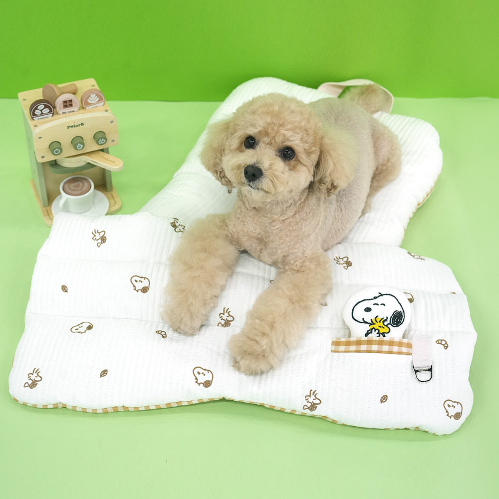 Peanuts Bakery Stroller Guard & Cushion