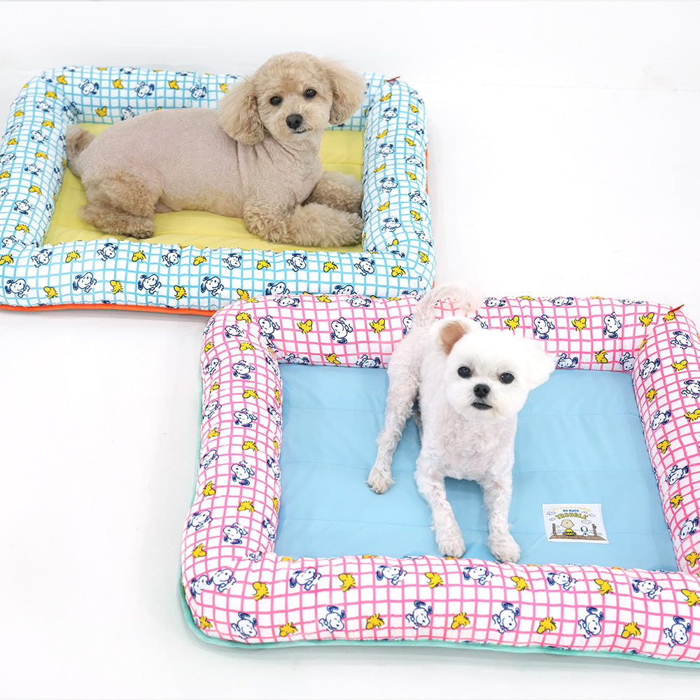Peanuts Summer Check Cool Flat Bed