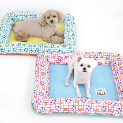 Peanuts Summer Check Cool Flat Bed