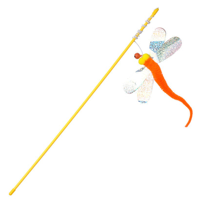 Flapping Cat Stick Toy