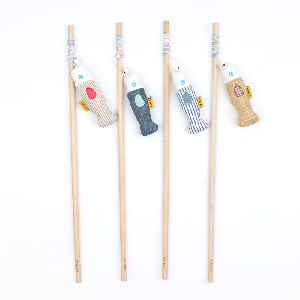 Pariscat Fishing Cat Stick Toy